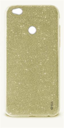 Glitter custodia rigida Huawei P8 Lite 2017 Gold