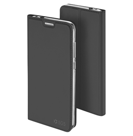 Elegance Custodie a libro Huawei P10 Lite Dark-Grey