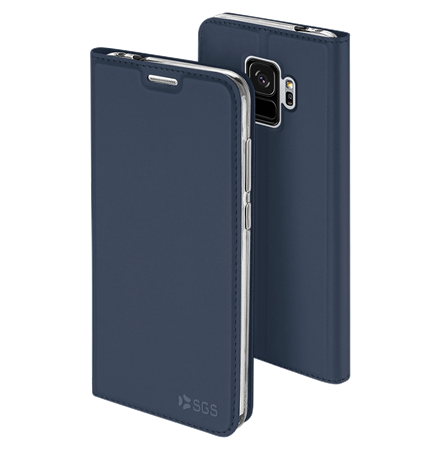 Elegance Custodie a libro Galaxy S9 Plus G965 Blue