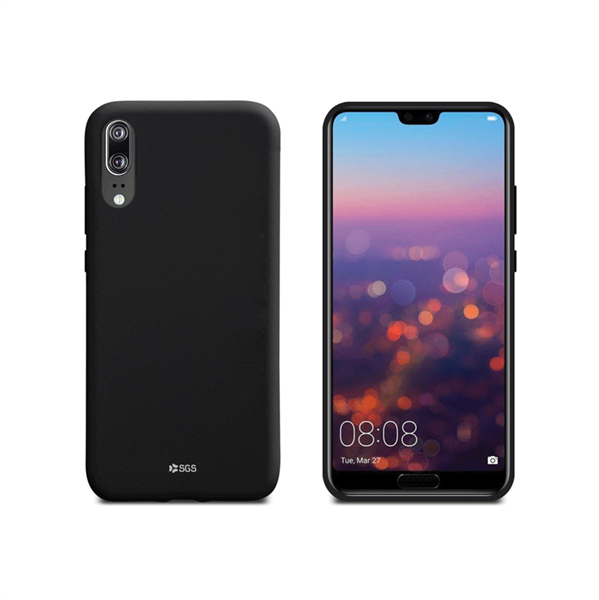 Splashy Custodia TPU Soft Touch Huawei P20 BLACK