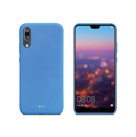 Splashy Custodia TPU Soft Touch Huawei P20 BLUE