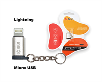 Adattatore SGS da M Lightning a F Micro USB