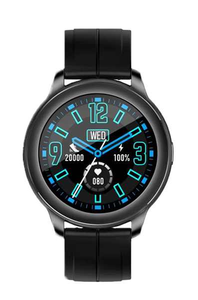 Smartwatch SGS Round TALK con Microfono e Altoparlante - Black