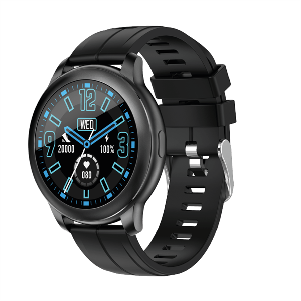 Smartwatch SGS Round TALK con Microfono e Altoparlante - Black