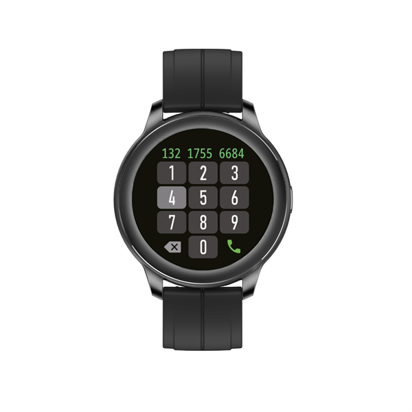 Smartwatch SGS Round TALK con Microfono e Altoparlante - Black