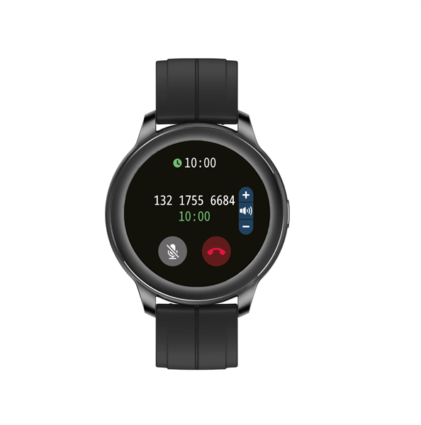 Smartwatch SGS Round TALK con Microfono e Altoparlante - Black