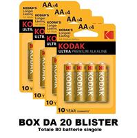 Kodak x4 Batteria Stilo Alcalina AA