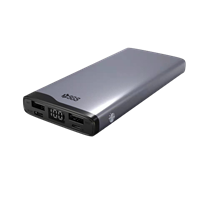 Powerbank Alluminio 10.000 Mah -  Output: 2 USB + 1 TypeC 22.5W