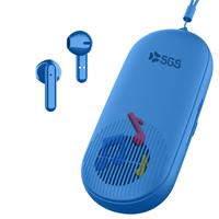 DWAVE Auricolari TWS Wireless + cassa Speaker BLUE SGS
