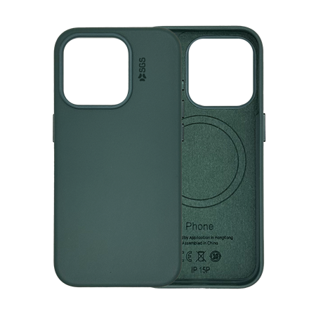 Essential Magsafe Custodia PU Iphone 15 Green