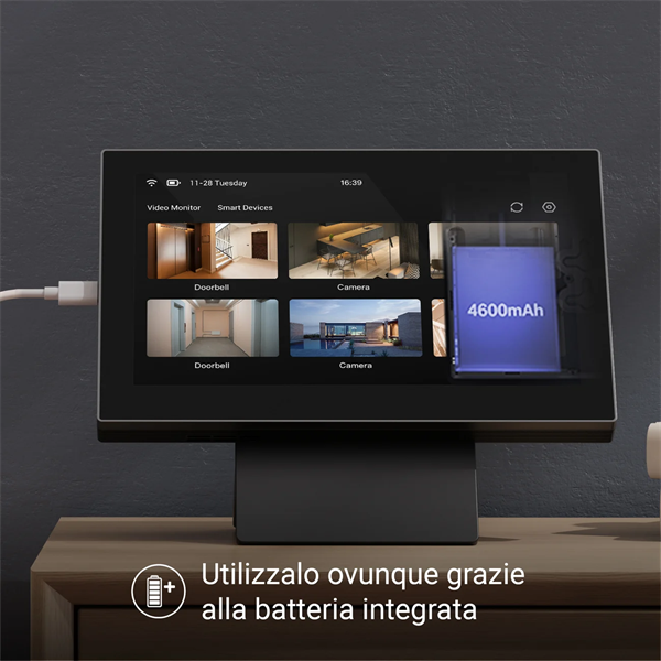 Ezviz Schermo smart Wi-Fi senza fili per HP7 e Telecamere