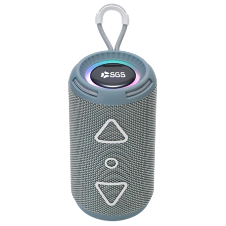 Airing PRO Cassa Wireless 16W Grigia Slot MicroSD USB - Mic  TWS