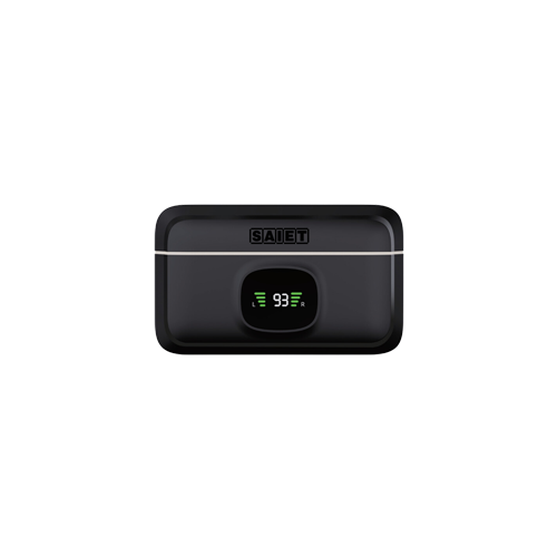 Saiet Audio - 2 Microfoni Wireless Black - TypeC/Lightning