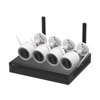 Ezviz - Kit Smart Home Camera 2k - 4 H3c + NVR 8CH