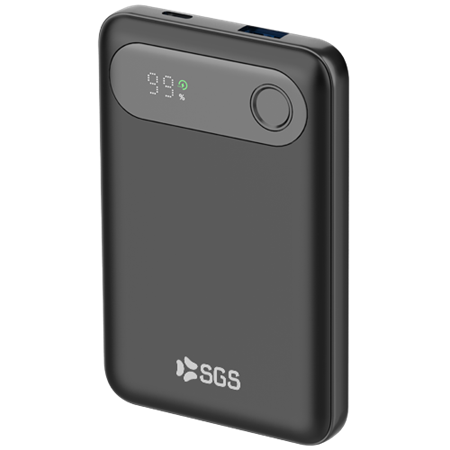 Powerbank 10000mAh Output USB/TPC - Input TPC - Black
