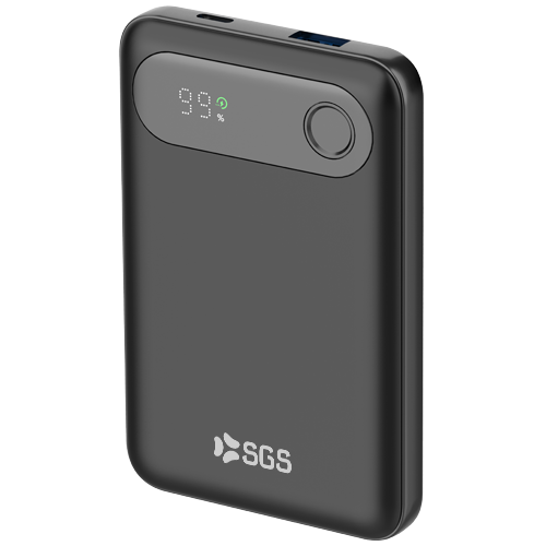 Powerbank 10000mAh Output USB/TPC - Input TPC - Black