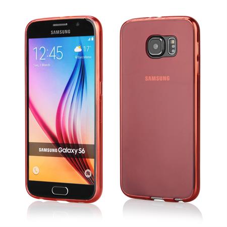 CUSTODIA IN TPU SAM GALAXY S4 I9505/I9500 RED